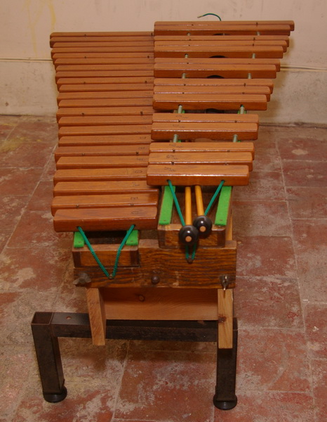 Xylophone end view